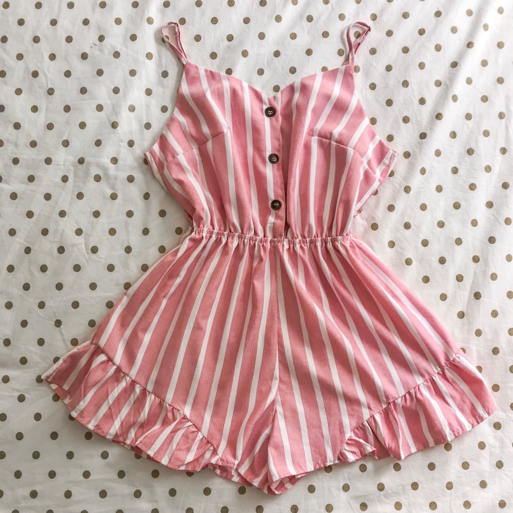 Striped Romper 🌴 Host Pick ☀️
